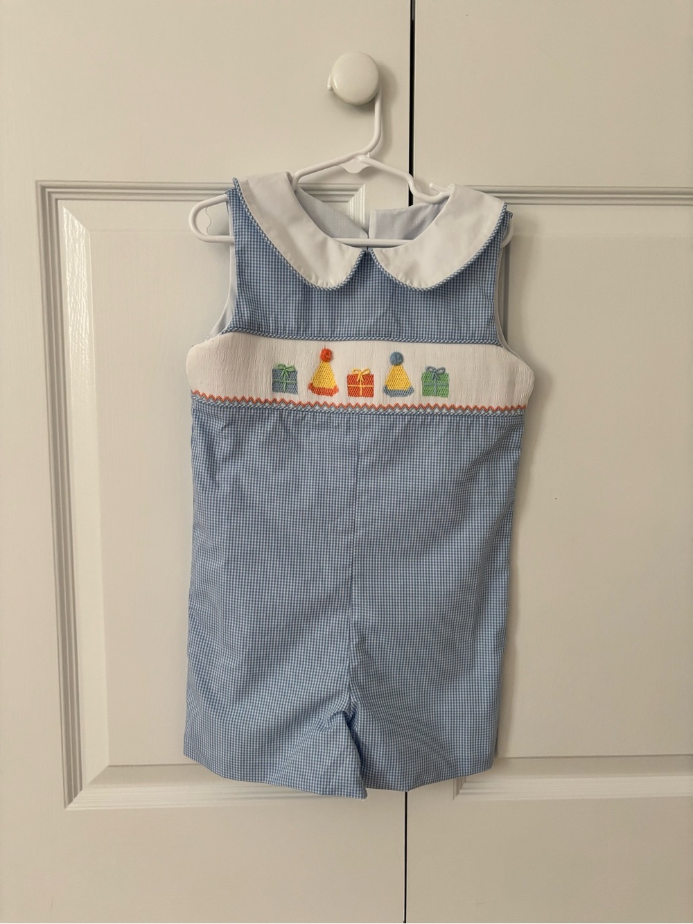 Stitchy Fish Birthday Collared Jon Jon